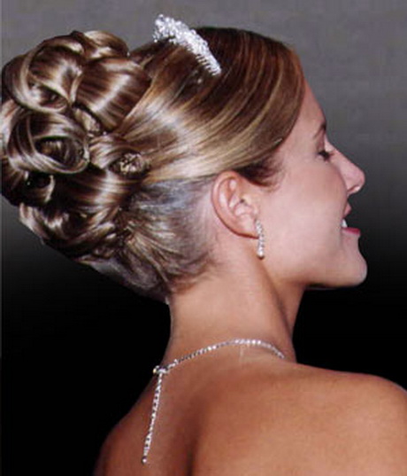 chignon-et-coiffure-de-mariage-91 Chignon et coiffure de mariage