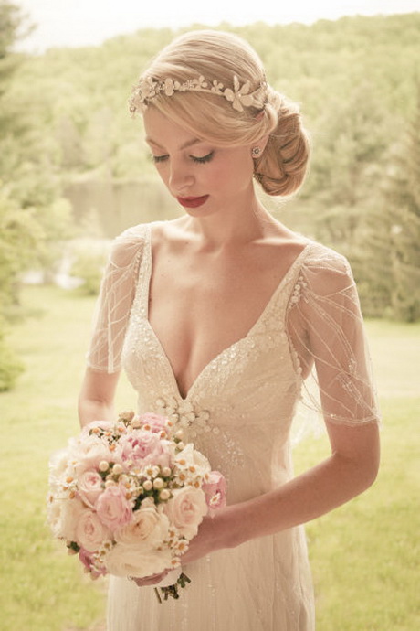 coiffure-mariage-chignon-romantique-27-5 Coiffure mariage chignon romantique