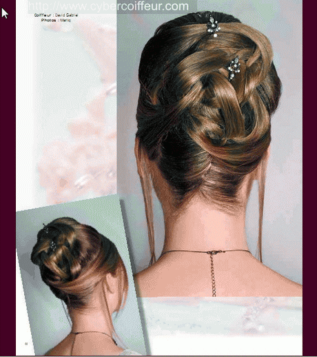 modele-chignon-marie-44 Modele chignon mariée