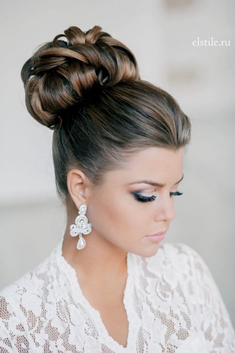 chignon-haut-mariage-2018-31 Chignon haut mariage 2018