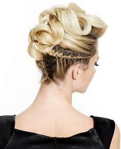  Chignon a coque 