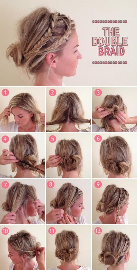 chignon-cheveux-court-tresse-88_7 Chignon cheveux court tresse