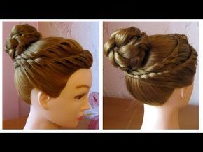 chignon-tresse-simple-51_12 Chignon tressé simple