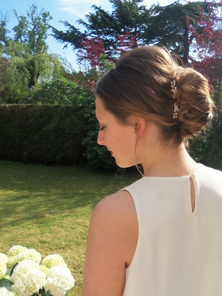 coiffure-chignon-banane-mariage-06_8 Coiffure chignon banane mariage