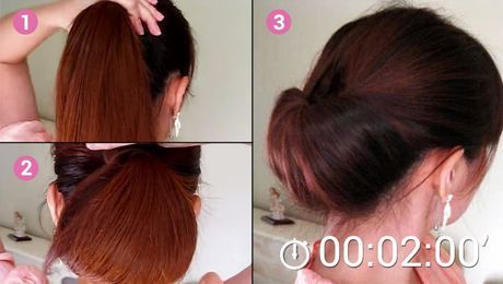 faire-un-chignon-simple-64_14 Faire un chignon simple