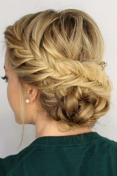 tresse-chignon-mariage-90_7 Tresse chignon mariage