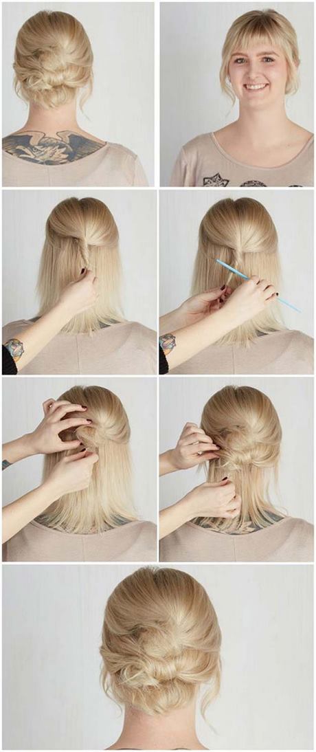 chignon-bun-cheveux-court-93_14 Chignon bun cheveux court