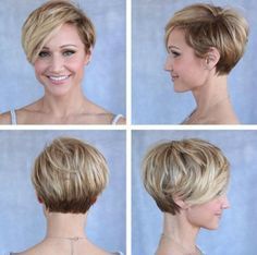 Carre nuque degradee  Beauté et style