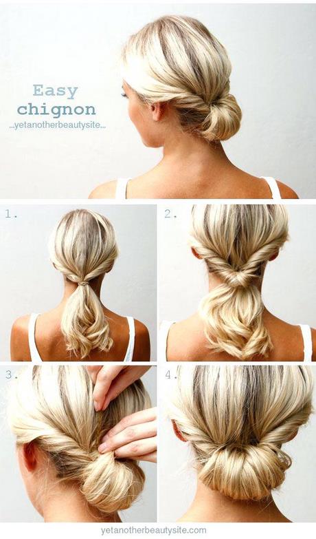 chignon-simple-cheveux-long-51_6 Chignon simple cheveux long