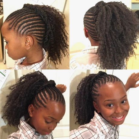 Coiffure pour enfant noir