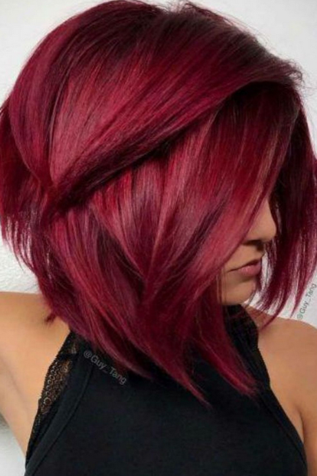 couleur-rouge-cheveux-court-51 ﻿Couleur rouge cheveux court