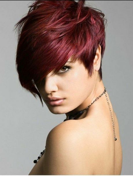 couleur-rouge-cheveux-court-51_2 ﻿Couleur rouge cheveux court