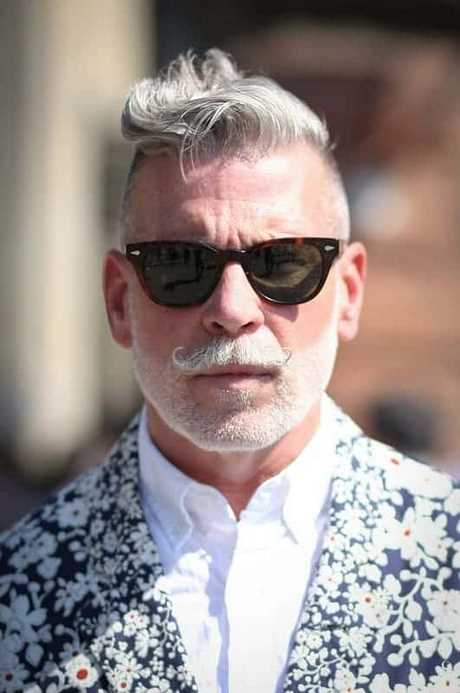 Coupe de cheveux pour homme de 60 ans - beauté et style