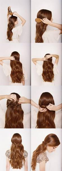 idee-coiffure-facile-cheveux-long-42_9 Idée coiffure facile cheveux long