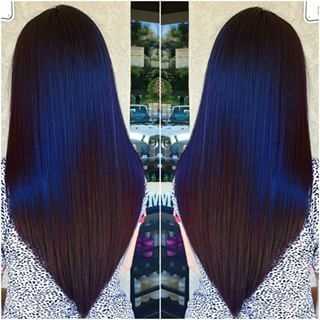 Cheveux longs coupe