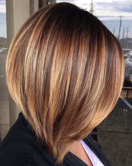 Carré Plongeant Balayage Caramel Beauté Et Style 9710