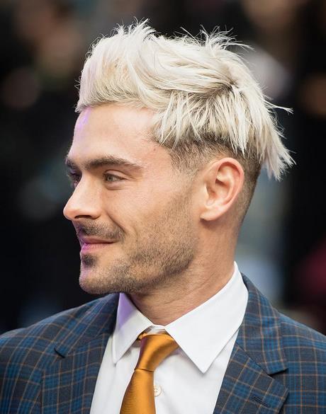 Cheveux court blond homme - beauté et style