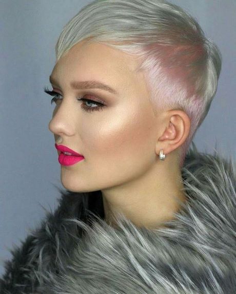 Coupe courte femme rasée