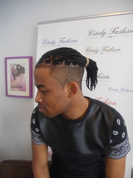  Tresse  africaine homme  cheveux court