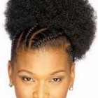 Coiffure femme afro