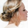 Coiffure attachée mariage
