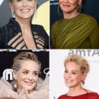 Coupe cheveux sharon stone 2024